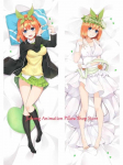 Dakimakura Anime Nakano Yotsuba Padjap&uuml;&uuml;r Kahepoolse Tr&uuml;kiga Elusuuruses Kvaliteetne 2WAY Padjap&uuml;&uuml;r Otaku Kingitused 40x120cm Peach Skin