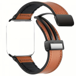 Luksuslik veisenahast Apple Watchi rihm magnetpandlaga, sobib Ultra SE-seeriale &ndash; stiilne ja turvaline 42/44/45/49MM