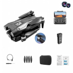 Uus Mini Drone Z908 Pro takistuste v&auml;ltimise kahe objektiiviga ESC WIFI FPV 4 teljega kokkupandav RC Quadcopter m&auml;nguasi lastele 1 battery must