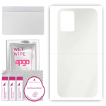 apgo MATTE Protective Skin Sticker for the back compatible with Vivo T1X V2143, Wrap Film, Hydrogel Film, Flexible, Soft TPU with positioning layer ea