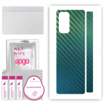 apgo Protective Skin Sticker for the back compatible with Xiaomi Mi Mix Fold, Wrap Film, Foil, Vinyl - Pattern Carbon Chameleon CAKA1