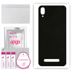 apgo Protective Skin Sticker for the back compatible with Doogee Y8C, Wrap Film, Foil, Vinyl - Pattern Matrix