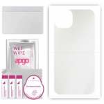 apgo Protective Skin Sticker for the back compatible with Apple iPhone 14, Wrap Film, Foil, Vinyl - Pattern Matte Transparent