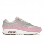 Nike Air Max 1 87 Pink Rise Naiste tossud Metallik-Plaatina Lame-Tinatud Tipp-Valge HF5387-001 36