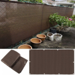 Kvaliteetne v&auml;listingimustes kasutatav terrassi p&auml;ikesevari &ouml;&ouml;sidega, aia p&auml;ikesevarjud, purjed, varikatus, varjualuse kate 4x4m pruun