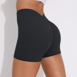 Auroth Scrunch Butt Fitness l&uuml;hikesed p&uuml;ksid Naine puusa t&otilde;stvad spordip&uuml;ksid elastsed jooksup&uuml;ksid S