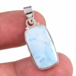 Natural Republic Larimar v&auml;&auml;riskivi 925 prooviga h&otilde;be ripats 1,25'' r9C28