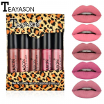 Mattic Fog Lip Glaze Five Mini-pakendis huulepulga huulepulka ei ole lihtne kleepida Cup Nude Pumpkin Color IT'S VINTAGA
