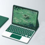 Samsung Galaxy Tab A9 Plus 11-tollise Bluetoothi ​​klaviatuuri kattega &uuml;mbrise jaoks Samsung Galaxy A9+ SM-X210N/X216B Magic Keyboardi jaoks Tab A9 Plus 11 inch