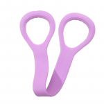 TPE 8 t&auml;hem&auml;rki jooga pilateselastic band avatud &otilde;lgade ilu selja fitness pingutusk&ouml;is One Size roosa