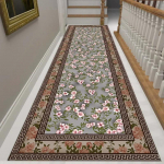 Luksuslikud koridori pikad vaibad jooksjale Esik Sinine kuldne žakaarmatt elutuba hotelli trepimatt libisemiskindel koduk&ouml;&ouml;gi vaip 80x200cm 31.4x78.7in