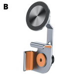 Tesla Model 3/Y autotelefoni hoidiku jaoks, keskjuhtimisega navigeerimisekraani k&uuml;ljekinnitusega magnethoidik Magsafe'i jaoks B Style