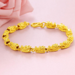 Kullav&auml;rvi ehted Pure Dragon Head kullav&auml;rvi k&auml;ev&otilde;ru Dragon Head k&auml;ev&otilde;ru one size kuld