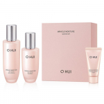 O HUI Miracle Moisture Pink Barrier Skin Softener + Emulsion Set Basic Plan, 1 set 1 SET