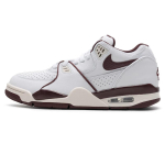 Nike Air Flight 89 Low Burgundy Crush Meeste Tossud Valge Fantoom FQ8256-100 44.5 gray