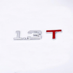 3D metallist auto pagasiruumi mootori t&ouml;&ouml;mahu skaala embleem Autokleebised 1,3T 1,4T 1,5T 1,6T 1,8T 2,0T 2,2T 2,4T 2,5T 2,8T 3,0T