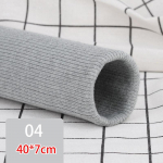 Jope aksessuaarid Alumine mansett kootud ribi kangas puuvill veniv keermega liider &auml;&auml;ris krae p&uuml;ksid