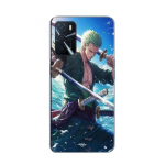 Coque Maniacase pour Oppo A16 One Piece Roronoa Zoro ep&eacute;e manga anime