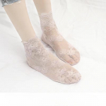 Kvaliteetsed puuvillased naiste pitssokid l&auml;bipaistvad suvised lillelised daamile m&otilde;eldud &otilde;hukesed l&uuml;hikesed sokid naistele One Size must