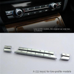 Auto nuppude paneeli modifikatsioon Asendus kliimaseadme tuule nupp Sobib BMW 5. seeriale 7. seeriale X5 X6 520 523 525 740 A