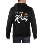 Printing Her King His Queen Lover Hoodies Harajuku Naiste riided Dressipluus Suures suuruses paarile XS