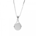 Trendikas H2O merineitsi, lisage lihtsalt vesi, vasest tsirkoonist ripatsiga kaelakeed naistele, t&uuml;drukutele h&otilde;bedase v&auml;rviga metallist kristallpeo igap&auml;evased ehted valge