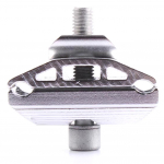 Jalgratta istmeposti kinnitusklamber alumiiniumsulamist &uuml;he naelavardapea toru padrun must