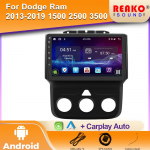 Autoraadio Multimeediapleier Dodge Ram 1500 2500 3500 2013-2018 jaoks Traadita Carplay Android Auto Autostereo 48EQ GPS DSP 4 core 1GB+32GB carplay