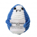 Heegeldatud positiivne seen kaardi emotsionaalse toega K&auml;sitsi valmistatud kudumine pottides p&auml;evalill friikartulid mesilashai nuku kaunistus G