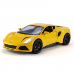 1/24 Lotus Emira Evija sulamist sportauto mudel survevalu metallist v&otilde;idus&otilde;iduautod mudelid, simulatsioonid, helivalguskogumik, laste m&auml;nguasi kollane