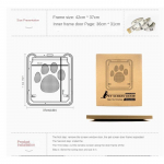 Koerakassi uks Lukustatav magnetekraan v&auml;listingimustes kasutatavad v&auml;ravad ja kaldteed aken Aiatunneli turvalisus Isesulguv klappv&auml;rav lemmiklooma uks must