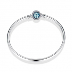 Uus 925 Sterling H&otilde;bedast V&otilde;lu Armastus Roosa Roos K&auml;ev&otilde;rud Bangles DIY Moodsaks Eheteks Naiste Aksessuaarid Trendikad Ehted Kingitus 17cm