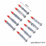 10 tk raskeveokite Molly polt &otilde;&otilde;nsa ajamiga seina ankrukruvide komplekt kipsplaadi &otilde;&otilde;nsusega pistiku t&uuml;&uuml;bel kipsplaadist riputatavate kinnitusdetailide jaoks 46mm