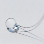 &Otilde;rn 925 Sterling H&otilde;bedast &Uuml;mmargune Ripats Kaelakee Naistele Ookeani Merineitsi Pisarad Romantiline Armastus S&uuml;nnip&auml;evakingitus 40cm