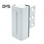 Kodu turvaukse tugevduslukk roostekindel korrosioonikindel ekstra klapplukk lapsekindel ukseriivi lukutarvikud must