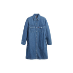 Levis kraega puuvillane mitmek&uuml;lgne teksaspluusikleit Naiste kleidid teksasinine 85793-0000 S