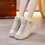 Uued talvised naiste lumesaapad, soojad ja paksud naiste kingad 35 khaki