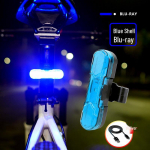 Taaslaetav jalgratta tagatuli &ouml;iseks s&otilde;itmiseks &ndash; hoiatav taskulamp maastikurataste ja rattatarvikute jaoks