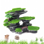 Kilpkonnade ujumisplatvorm tehispuut&uuml;ve roomajate paagi kujundus Akvaariumi kilpkonnapaagiga ronimine Flocking 123 bridge