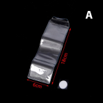 PVC l&auml;bipaistev universaalne kaugjuhtimispuldi kate tolmukindel korpuse kaitse&uuml;mbris 6*18cm