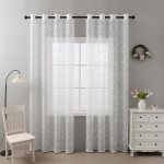 Hiina Lihtne Valge Taust Oksad Pitskardinad Elutuba K&ouml;&ouml;k R&otilde;du Uuring Pits Poolpimendavad Dekoratiivsed Kardinad 130*160