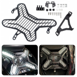 Must alumiiniumist mootorratta esitulede kaitsekate BMW R1300GS 2023-2024 jaoks