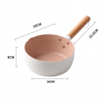 Mittenakleepuv k&ouml;&ouml;gipott puidust k&auml;epidemega omleti praepannid piima supi keedupotid k&ouml;&ouml;gin&otilde;ud induktsioonpliit universaalne