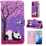 A51 &uuml;mbris Samsung Galaxy A71 A41 A11 A01 A21 A71 A10s A20s A80/A90 M40/A60/S10E/M10/A10/A20E/A10E/A40/A50 &uuml;mbriste jaoks &uuml;mberp&ouml;&ouml;ratav rahakott, maalitud nahkkate Samsung Galaxy M15/F15 5G