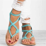 Moodsad Uued Naiste Sandaalid Gladiator Suvised Naiste Kingad Suurused 35-43 Lamedad Sandaalid Kingad Naistele Vabaaja Rooma Stiil Sandalias 458 11 brown