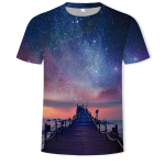 3D-prindiga T-s&auml;rgi T-s&auml;rgid Hingavad meeste s&auml;rgid Kevadsuvised Topid Kaelaga l&uuml;hikeste varrukatega Meeste Plus Size TEE S