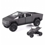 Uus 1:24 MINI Tesla Cybertruck pikap haagis sulamist auto mudel survevalu metallist maastikus&otilde;iduki veoauto simulatsioon laste m&auml;nguasi kingitus hall