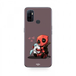 Coque Oppo A32 B&eacute;b&eacute; Deadpool avec Licorne Maniacase