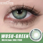 EYESHARE Fashion Color Contact Lenses 1 Pair Light Blue Natural Soft Lenses Brown Color Contact Lenses Gray Lenses Annual Color Makeup Brown Lenses