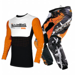 motokrossi k&auml;igukomplekt lastele 4 5 6 7 8 9 10 11 12 13 aastat Noor laps Mootorrattapoiss t&uuml;druk Jersey Pant Kits v&otilde;istluskost&uuml;&uuml;m Off-road Enduro MX MTB S-20